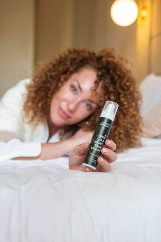Green Keratin Visage 50ml #RTN CAP 0.5% - Sérum de Nuit pour le visage, Sans Parfum